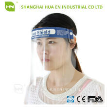 Protective face shield for dental